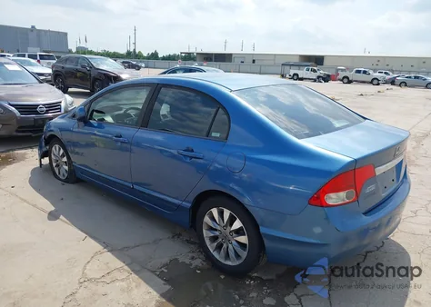 2009 Honda Civic Ex z USA, uszkodzony, nr VIN 1HGFA16849L009923